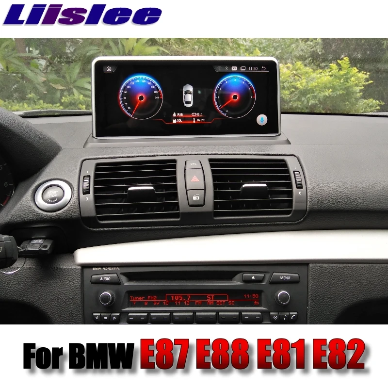 Top For BMW 1 E87 E88 E81 E82 2004~2013 LiisLee Car Multimedia GPS Audio Hi-Fi Radio Stereo Original Style For NBT Navigation NAVI 1