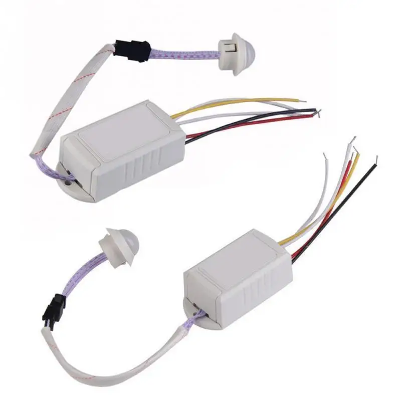 

Flame Retardant PC Sensory Switch Led Motion Sensor Infrared Voice Control Body Light Control 110V 220V Sensory switch