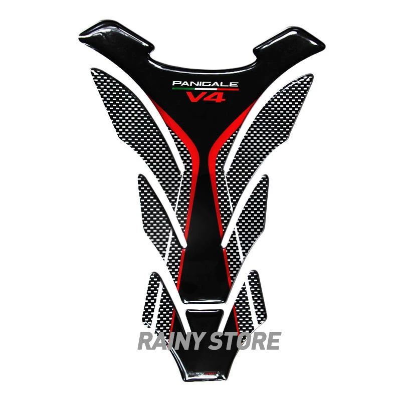 Для Ducati panigale V4 S R Speciale наклейки 3D смолы бак мотоцикла Pad Protector чехол