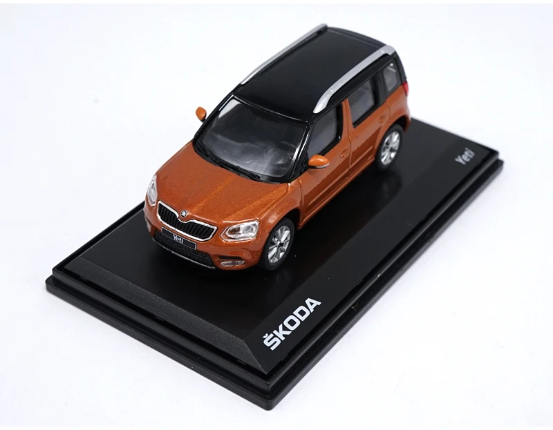 1:43 SKODA Yeti City Edition литая под давлением модель автомобиля Коллекция Металл для детей Подарки оригинальная коробка