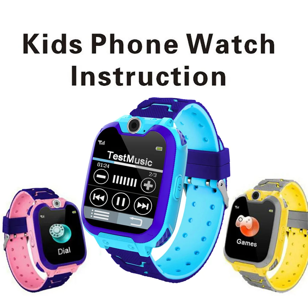 kids phone watch instruction