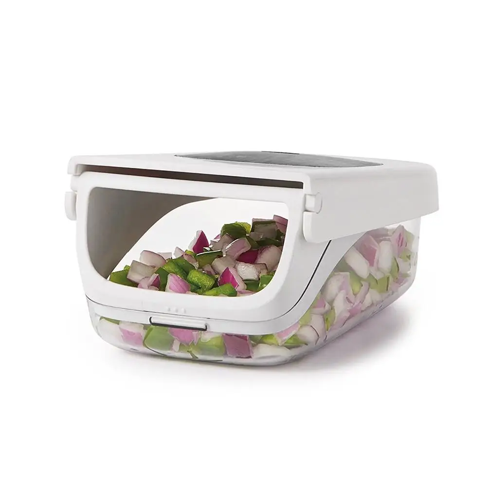 

Stainless Steel Multifunction Vegetable Chopper Onion Fruit Dicing Shredding Cutter Grater Kitchen Save Time Tool