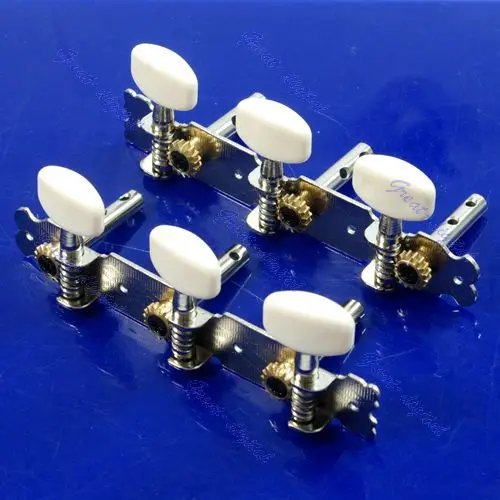 

2pcs Classical Guitar Tuner Tuning Keys Pegs Machine Heads Silver 10166