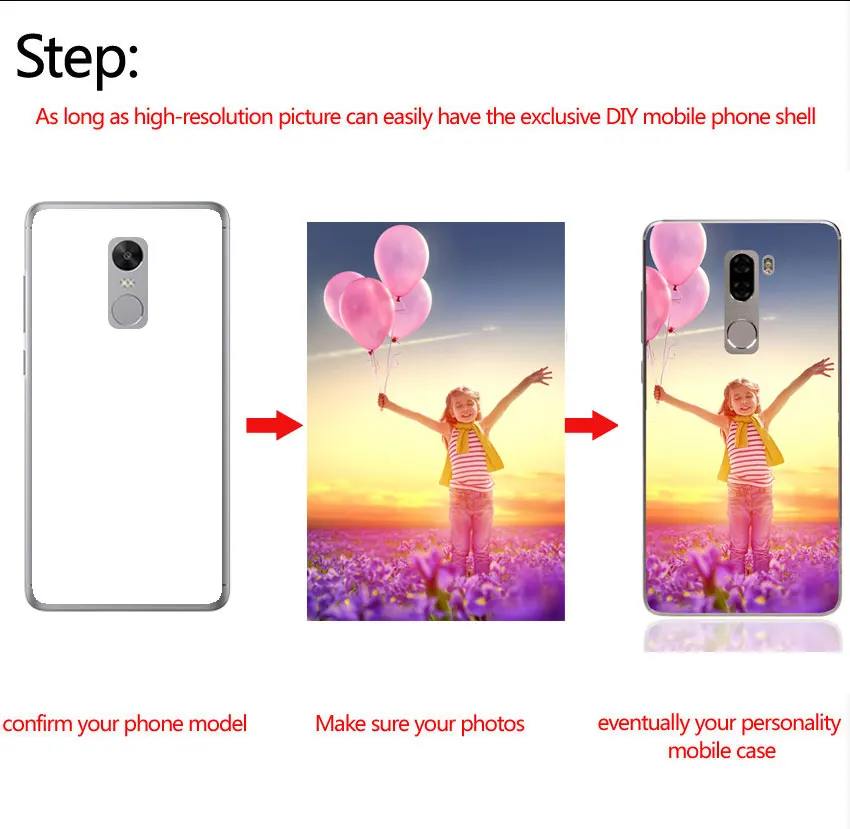 Для Xiaomi mi 3/4/4C/4i/5C/5X/A1/Note 2 3 6/mi X/Red 2/2 S/3 S/Pro/3X F1 3D &quotсделай сам&quot чехол с принтом