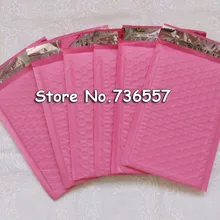 Розовый реш 400*460 мм полезное пространство поли пузырчатые почтовые конверты внешний 420*460 мм мягкий Почтовый пакет самозапечатывающийся 10 шт