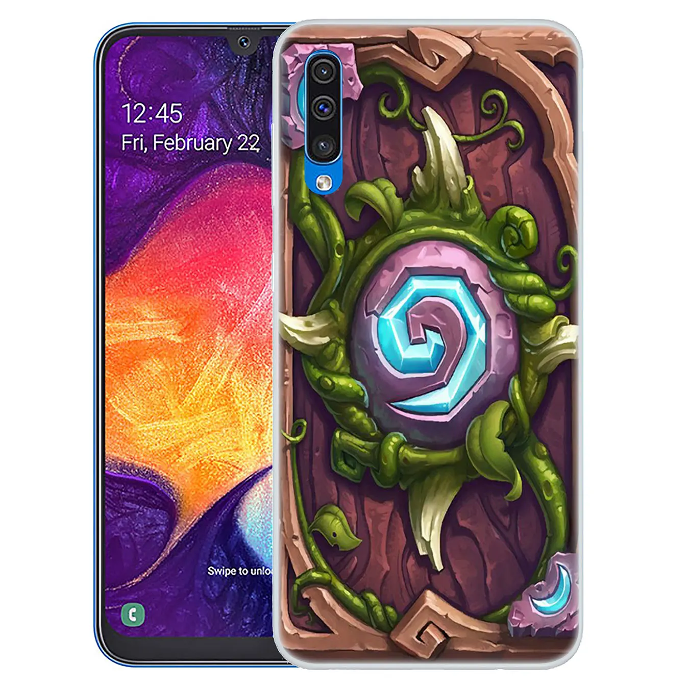 Классический жесткий прозрачный чехол для телефона Lavaza Hearthstone Samsung Galaxy A10 A20 A30 A40 A50