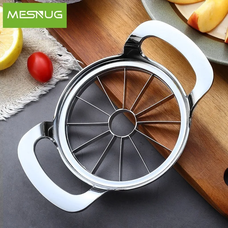 

MESNUG Thickened 12-Blade Apple Slicer Corer Quality Stainless Steel Apple Fruit Cutter Divider Heavy Duty Kitchen Accessories
