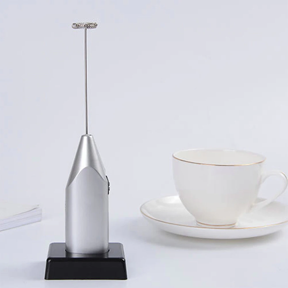 

Stirrer Foamer Mini Egg Beater Manual Coffee Frother Whisk Electric Milk Universal Handheld Mixer
