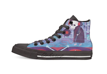 

Live and Let Die Casual High Top Canvas shoes sneakers For Drop shipping