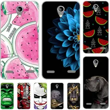 La moda funda de teléfono para Zte hoja a520 caso silicio animales pintados pintura funda trasera suave TPU para Zte blade ba520 un 520