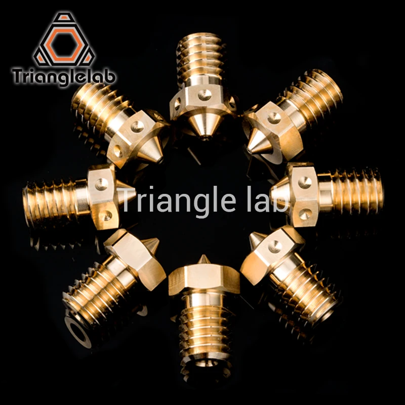 Trianglelab أعلى جودة V6 الفوهات ل 3D طابعات hotend 4 قطعة/الوحدة 3D طابعة فوهة ل E3D الفوهات hotend titan الطارد