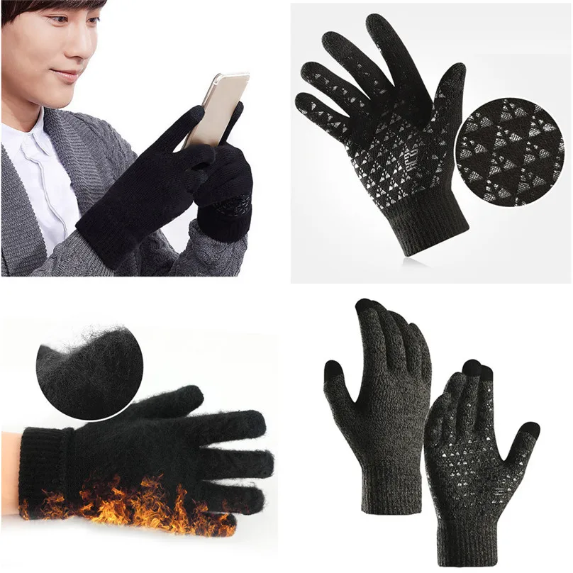 Спортивные фитнес мужские женские специальные защитные перчатки вязаные Нескользящие эластичные компрессионные защитные велосипедные перчатки ветрозащитные#3d26
