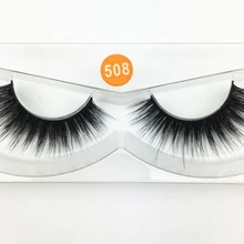 Gtglad Новинка 1 пара 3D норковые ресницы натуральный мех норки ручной работы Ресницы индивидуальная полоса толстый натуральный макияж ресниц beuty инструменты