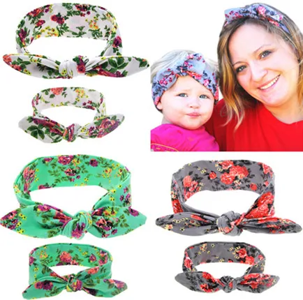 2 шт./компл. эластичная повязка на голову с кроличьими ушками|bandana headband|fashion