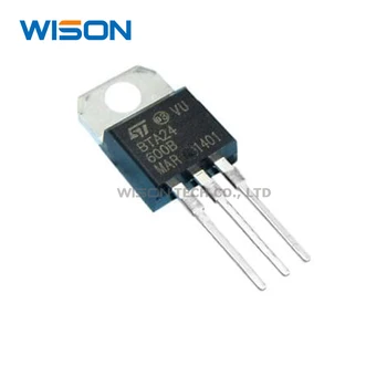 

10pcs BTA24-600B BTA24-600 BTA24 Triacs 25 Amp 600 Volt TO-220 new original