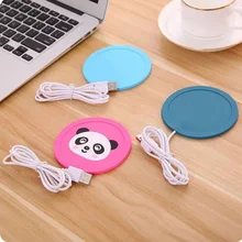 Милый мультфильм теплее чашки Pad горячие напитки силиконовый мат нагреватель для молоко чай кофе кружка HG99