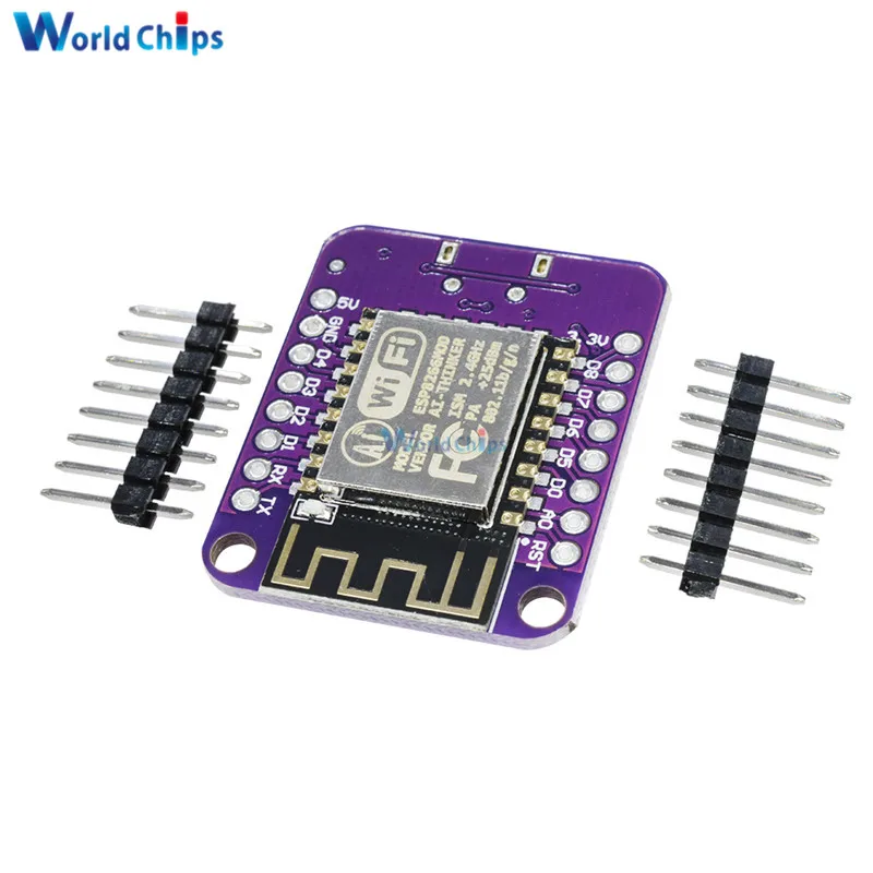 

For WeMos D1 ESP12F USB 16MB Wifi Mini Pro NodeMcu ESP8266 ESP-8266EX CP2104 New CP2104 USB-TO-UART IC 3.3V Microcontroller