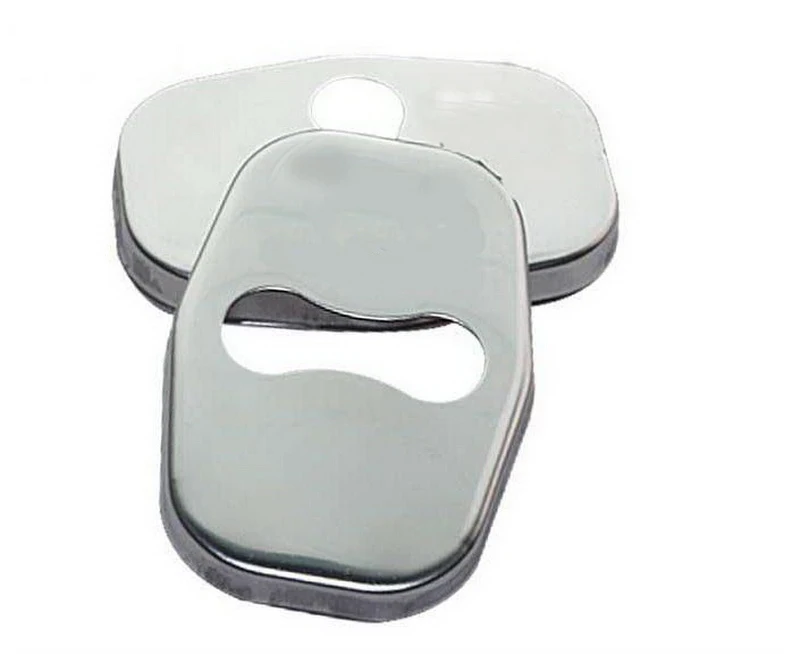 4pcs Stainless Steel for Citroen C4L 2013- C5 2010- Car Door Lock Buckle Protective Cover Car styling