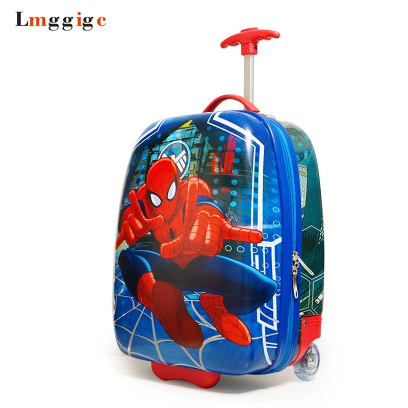 

Child's Spider-Man Luggage bag Suitcase,Kids Travel Box,Children Trolley Cabin Case,Rolling Carry-On,Gift for Preschool