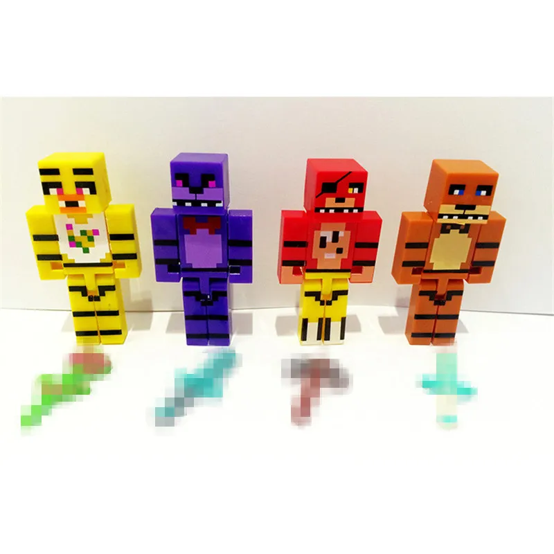 Новые с рисунком персонажей из игры пять ночей в Фредди фигурки аниме Five Nights At