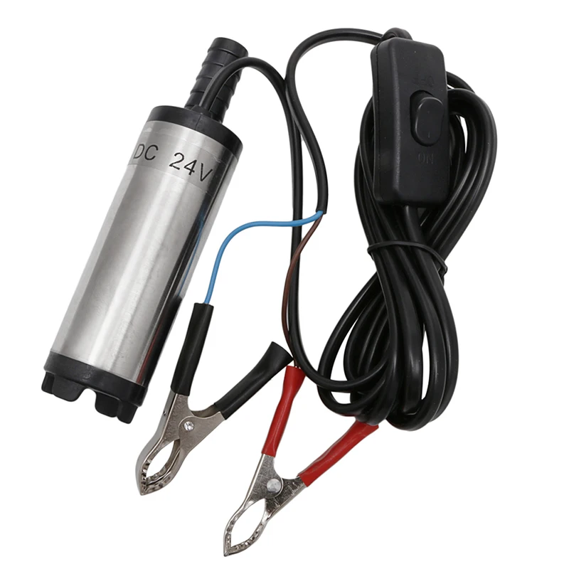 

Submersible Pump DC12V/24V FOR Diesel Fuel Water Oil 12L/Min