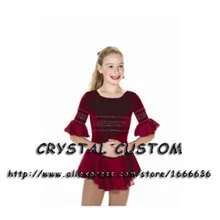 Лидер продаж платье для катания на коньках Детские красивые новые брендовые модные платья для фигурного катания для соревнований DR2829