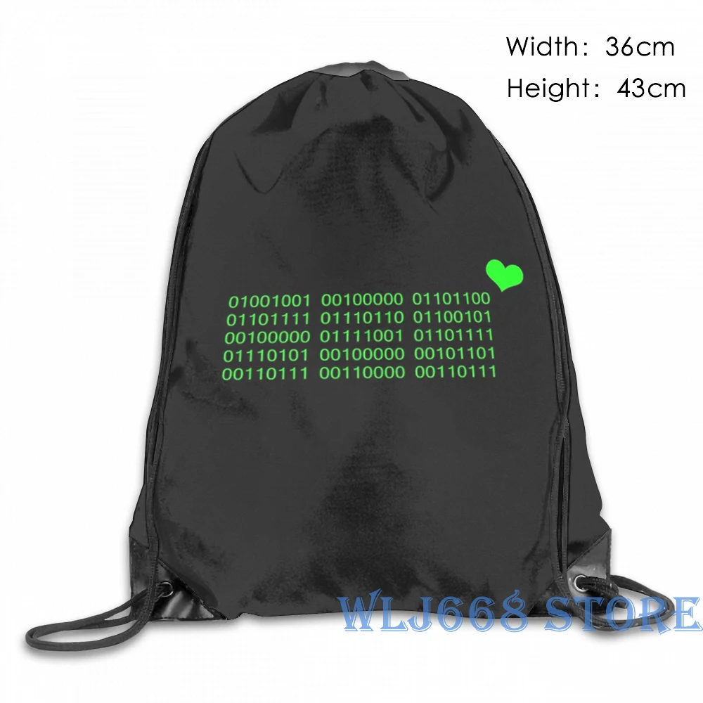 Забавный Графический сумки с принтом через плечо женская 707 мистический Посланник бинарные рюкзак на одно плечо для путешествий для мужчин спортивная сумка - Цвет: One Size