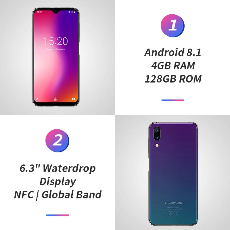 UMIDIGI One Max Global Vertion 4GB 128GB 6.3\ UMIDIGI One Max Global Vertion 4GB 128GB 6.3\
