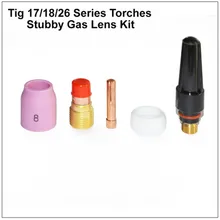 TIG 17/18/26 серии факелы короткие газа линзы комплект 5 шт./компл