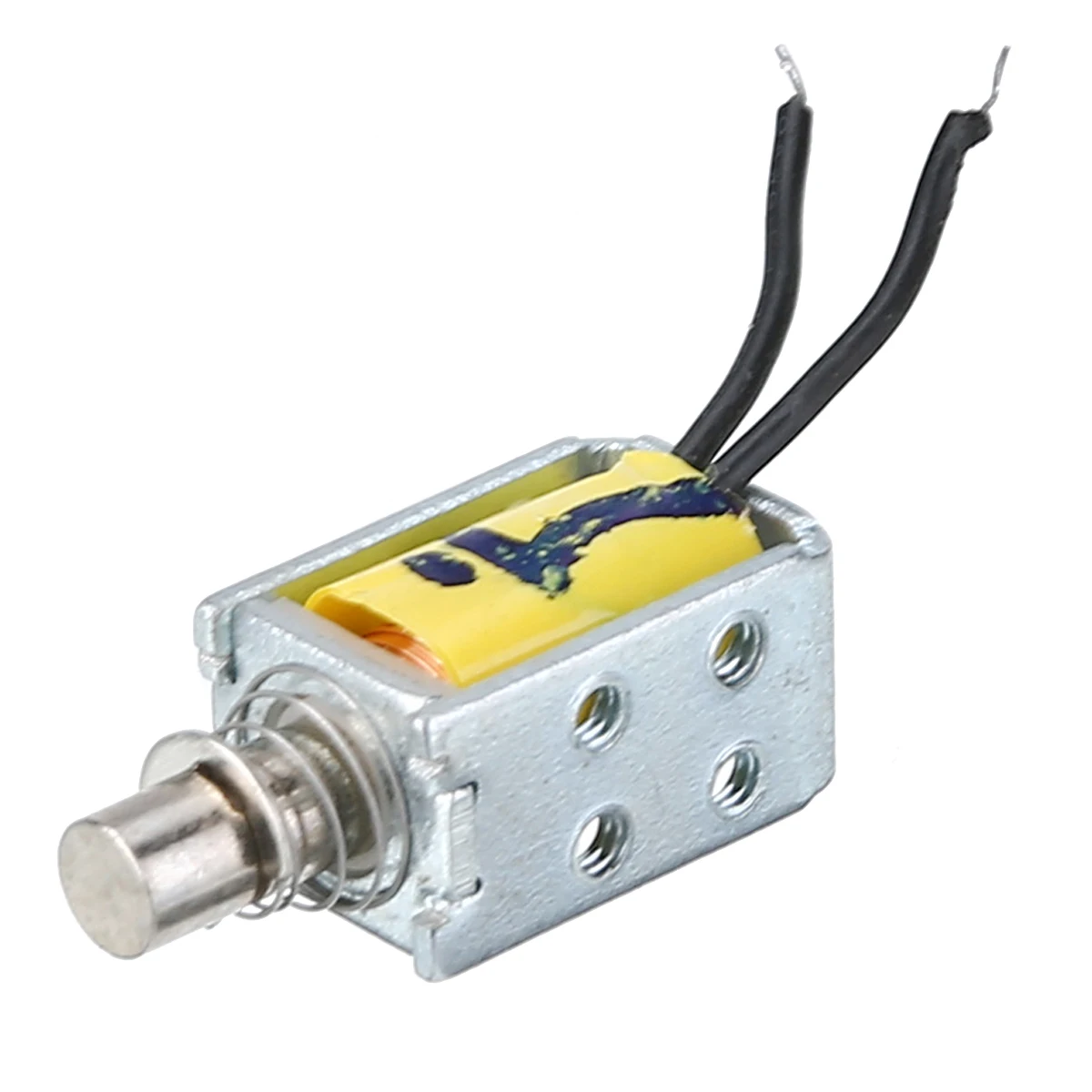 High Quality Mini DC Solenoid Electromagnet 3~6V Push Pull Through Type Electric Magnet For Push Pull Electromagnet Accessories
