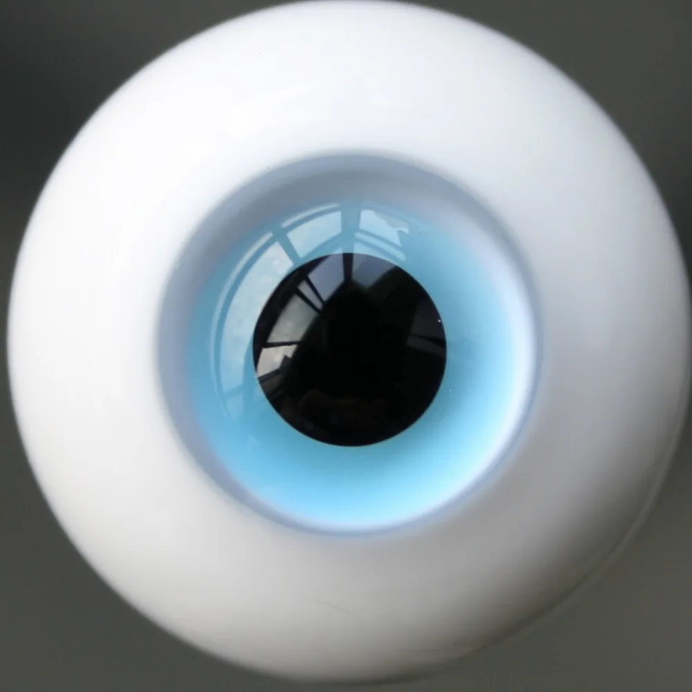 16mm Light Blue For BJD Doll Dollfie Glass Eyes Outfit
