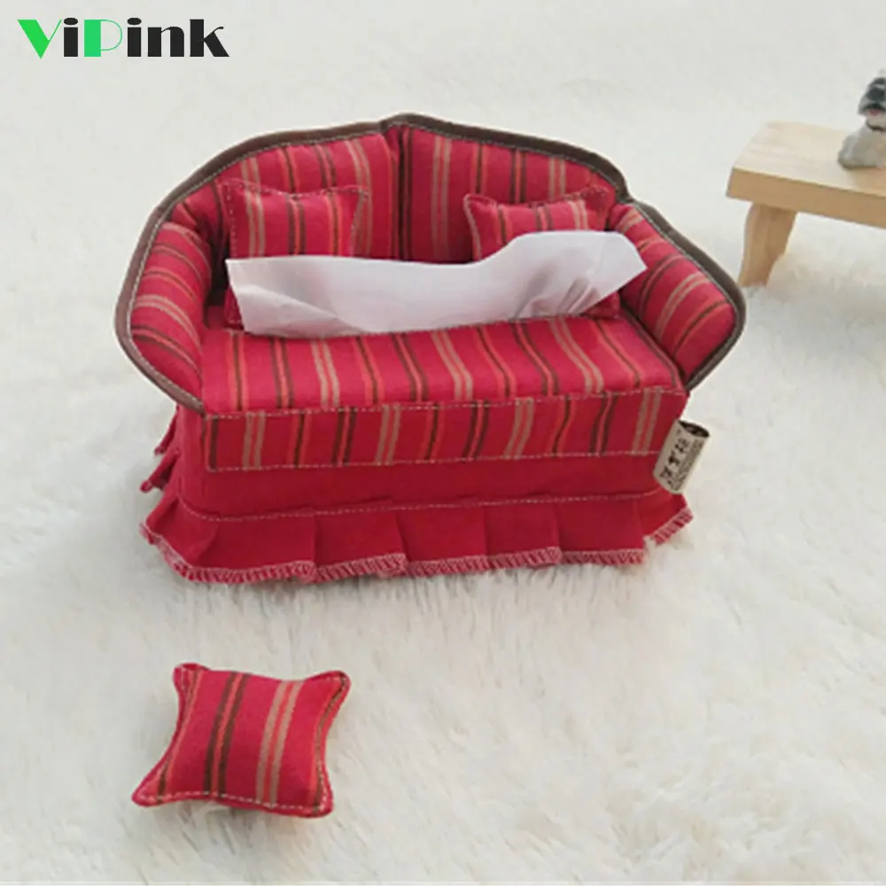 Rural Creative Sofa Shaped Tissue Box Cover Cloth Napkin Holder Tissue Box Cover Cloth Napkin Holder