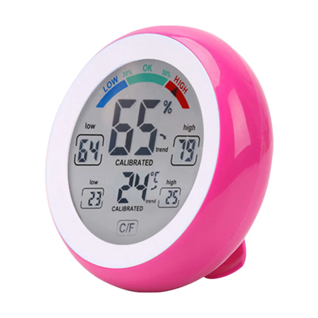 Многофункциональный цифровой ЖК-дисплей термометром и гигрометром декоративные часы для Температура датчик измеритель влажности Часы настенные значение тенденция Дисплей