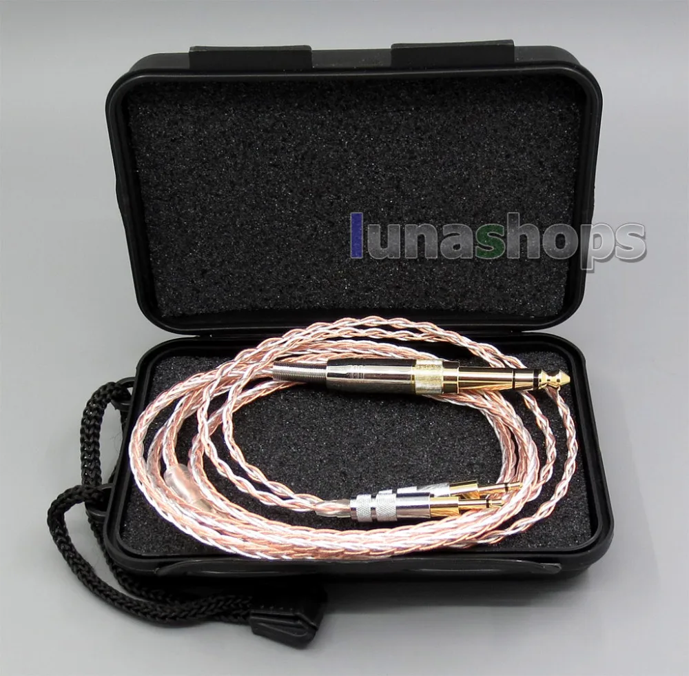 

800 Wires Soft Silver + OCC Alloy Teflo AFT Earphone Cable For Sennheiser HD700 Headphone LN005404