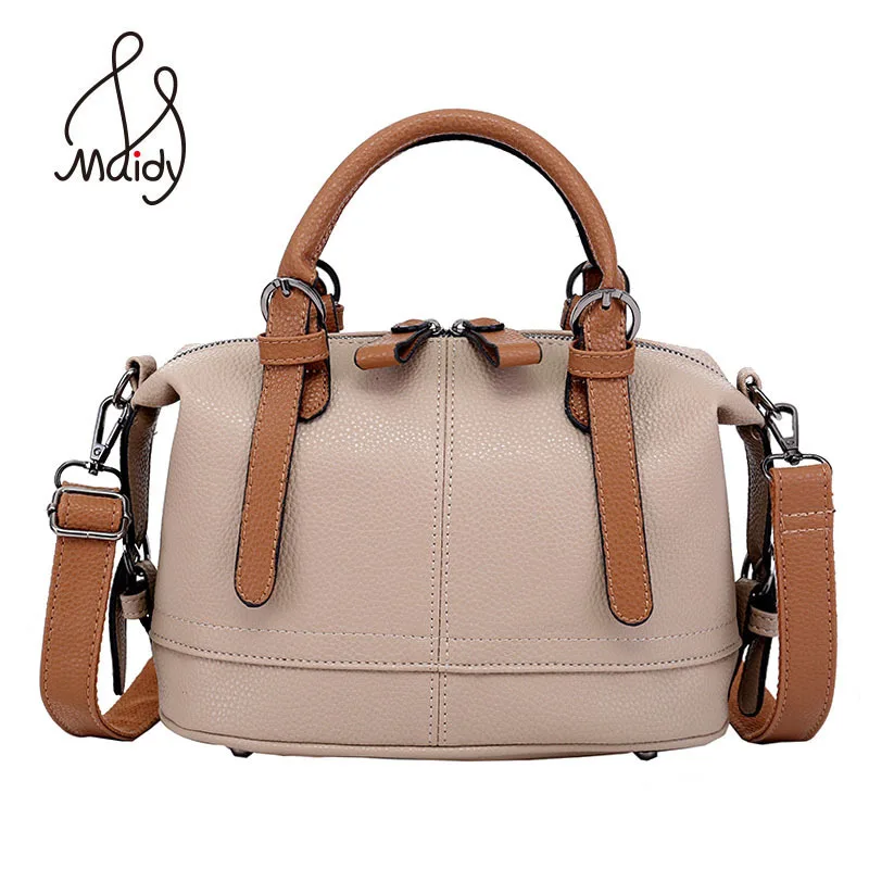 

Maidy Luxury Women Lady Soft Pu Litchi Leather Pillow Handbags Shape Messenger Clutch Mini Bag Totes Bags Famous Brands Designer