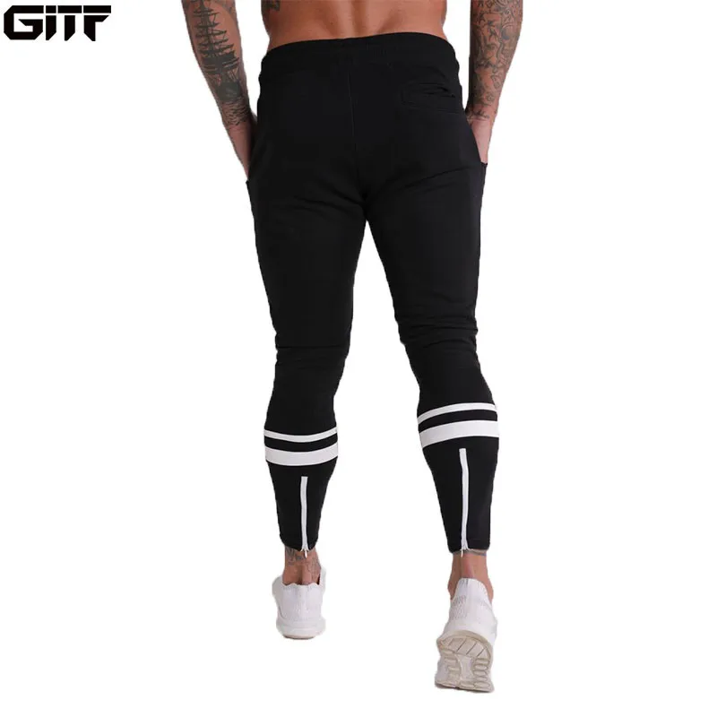 GITF 2019 New Men's Sports Pants Elastic Men Fitness running Pants ...