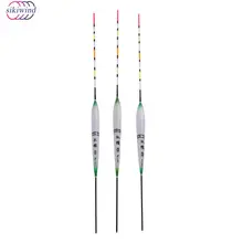 

3pcs Led Electronic Fishing Float + Battery Night Vision Electric Float Light Battery Fishing Tackle Luminous Electronic Float