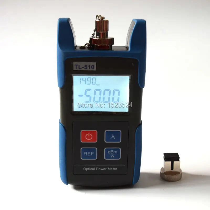 Мини оптический измеритель мощности TL510C 50 ~ + 26dB FC SC с визуальным детектором