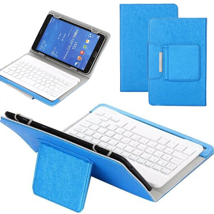 Универсальный чехол-клавиатура с Bluetooth для 9,7, 10, 10,1 дюймов, планшетный ПК для iPad, Android, Windows, чехол-подставка для планшета с клавиатурой