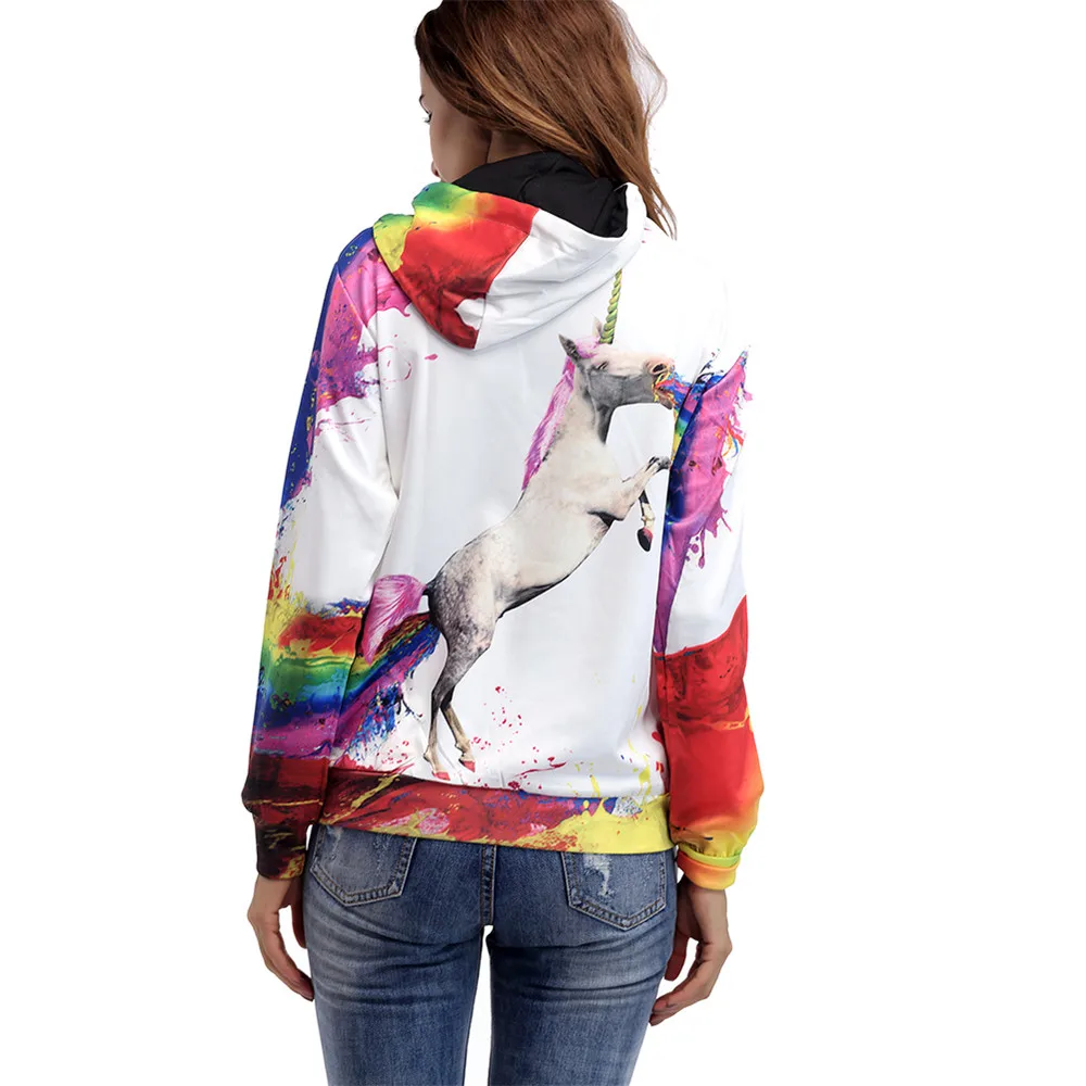 Women Hoodies Fashion Autumn unicorn Sweatshirts Tracksuits Women gardigan hoodies Girl Winter cute Hooded Jacket harajuku  (7)