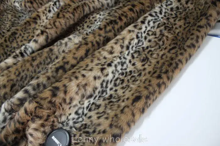 animal print faux fur fabric