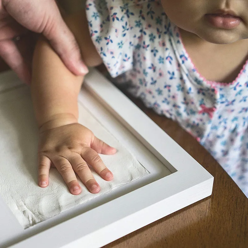  Baby Handprint footprint frame Newborn footprint kit Footprint child Special gift for births and ba