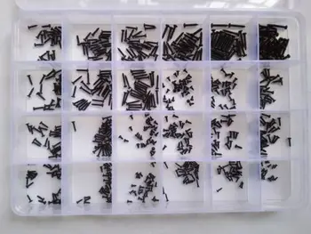 

720PCS M1 M1.2 M1.4 M1.5 M1.7 Phillips Round Head Self-Tapping Screw Assortment