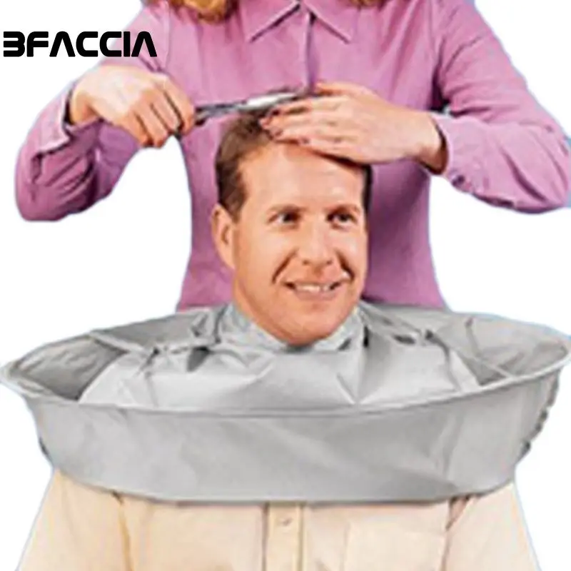 Bfaccia взрослая Складная накидка для стрижки волос зонтик салон Водонепроницаемая