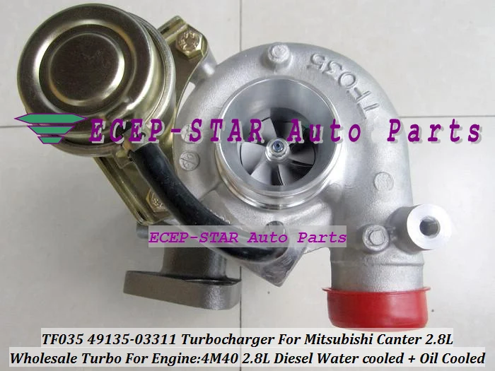 TF035 TF035HM-12T-4 49135-03311 Turbocharger Turbo For Mitsubishi Canter 2.8L 4M40 Diesel Water cooled (3)