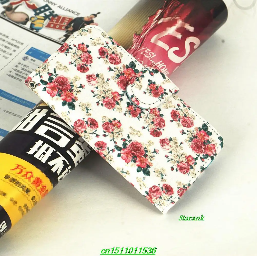 Luxury Printing pattern Wallet Leather Flip for Alcatel one touch Idol Mini 6012 6012A 6012X 6012W |