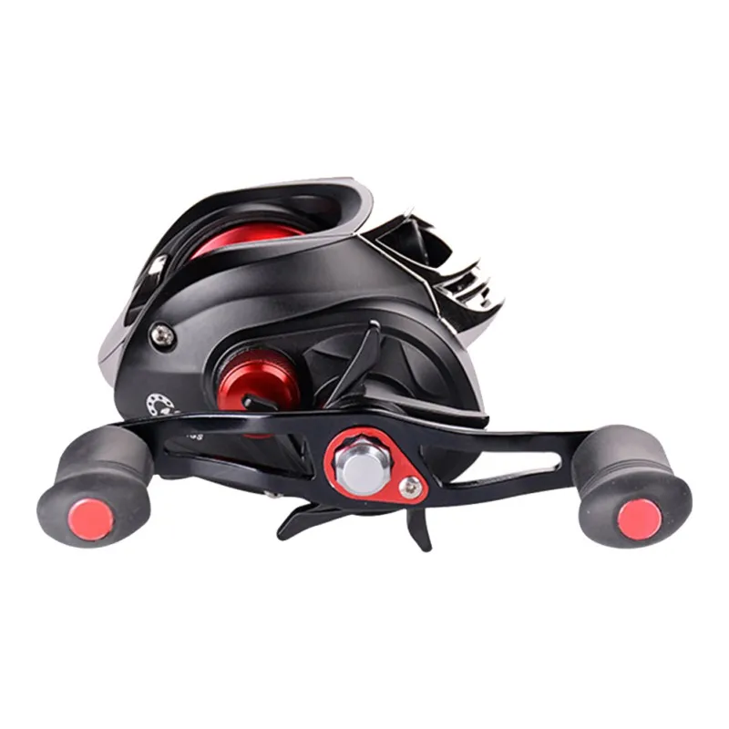 

17+1 Bearing Reel 6.3:1 Fishing Wheel Metal Dual Handles Adjustable Button Left/Right Handed Bait Casting Fishing Wheel Tool