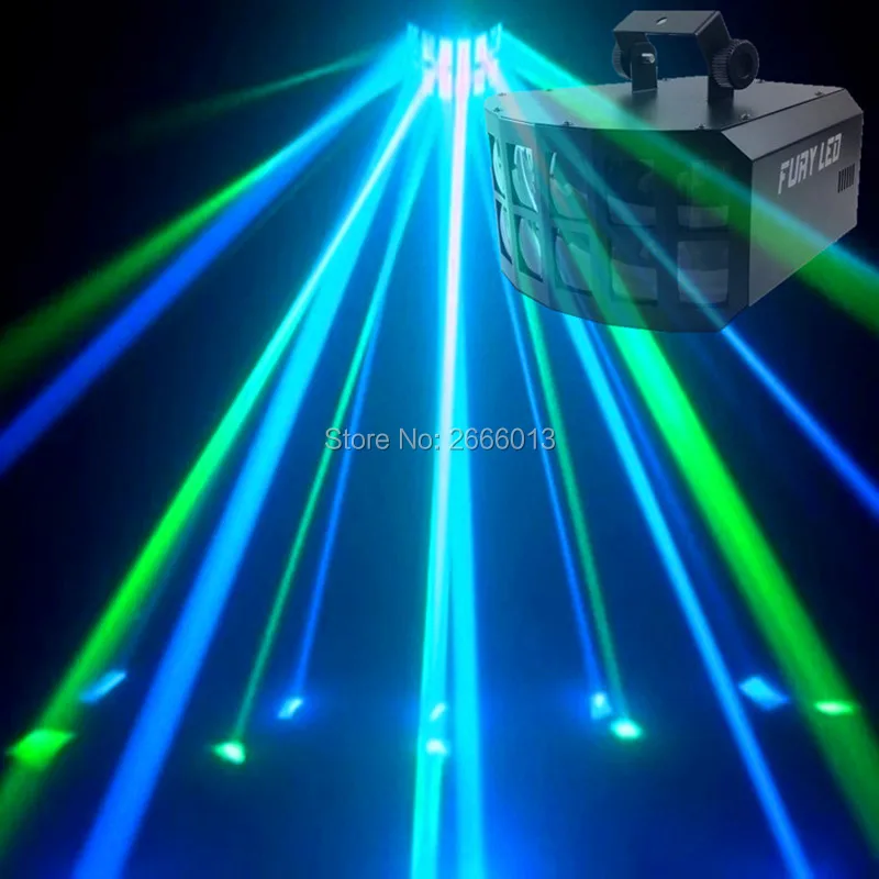 

Professional DMX512 Stage Effect Light 2x10W RGBW 4in1 LED Butterfly Effect Light LED Double Butterfly Light Club Bar KTV Lights