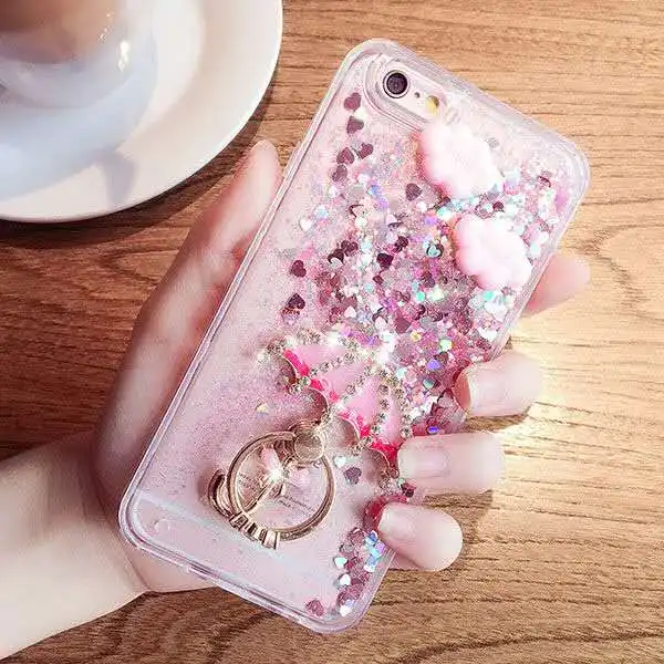 

Liquid Sand Case Glitter Quicksand Soft TPU Silicone Cover for xiaomi redmi note7 note6PRO note5 note4x redmi 5 5s plus 4A 4X 3s