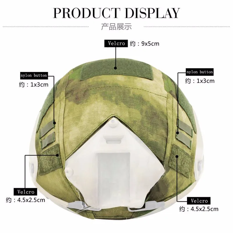 Military Helmet Cover Fast Helmet BJ/PJ/MH Multicam/Typhon Camo Emerson Paintball Wargame Army Airsoft Tactical Outdoor